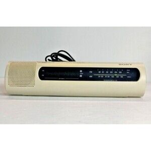 Vintage Sony Digital Display Radio Dual Alarm Clock ICF -C760 works great tested